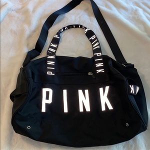 Reflective PINK Duffel Bag